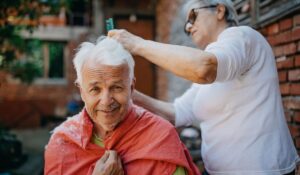 Senior Haircutting At Home Calgary