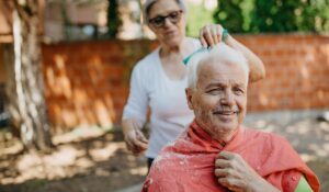 Senior Haircutting At Home Calgary