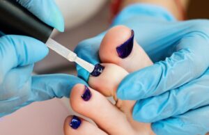 Nail Technician Visit At Home Calgary