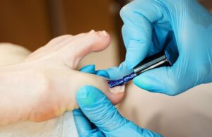 Nail Technician Visit At Home Calgary